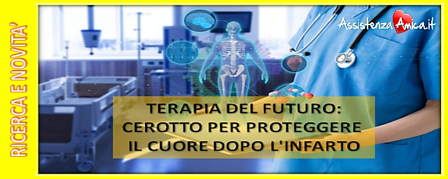 Un “cerotto” a lento rilascio di staminali per proteggere il cuore dopo l’infarto